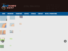 Tablet Screenshot of andersenboat.com